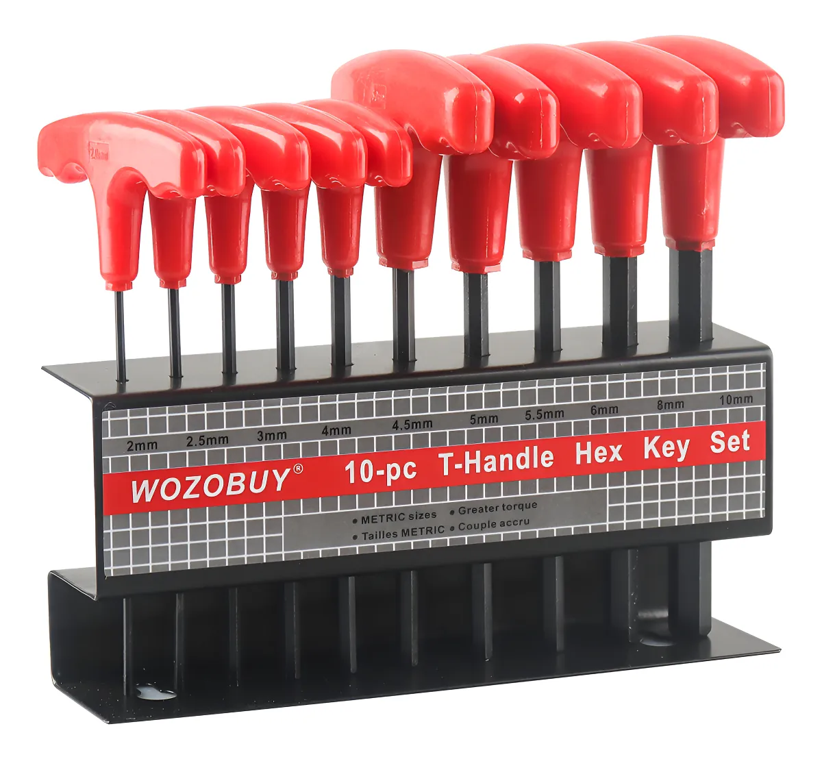 Juego De Llaves Hexagonales Con Mango T 10 Piezas allen