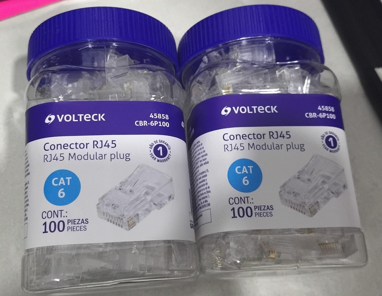 Conector RJ45 CAT6E