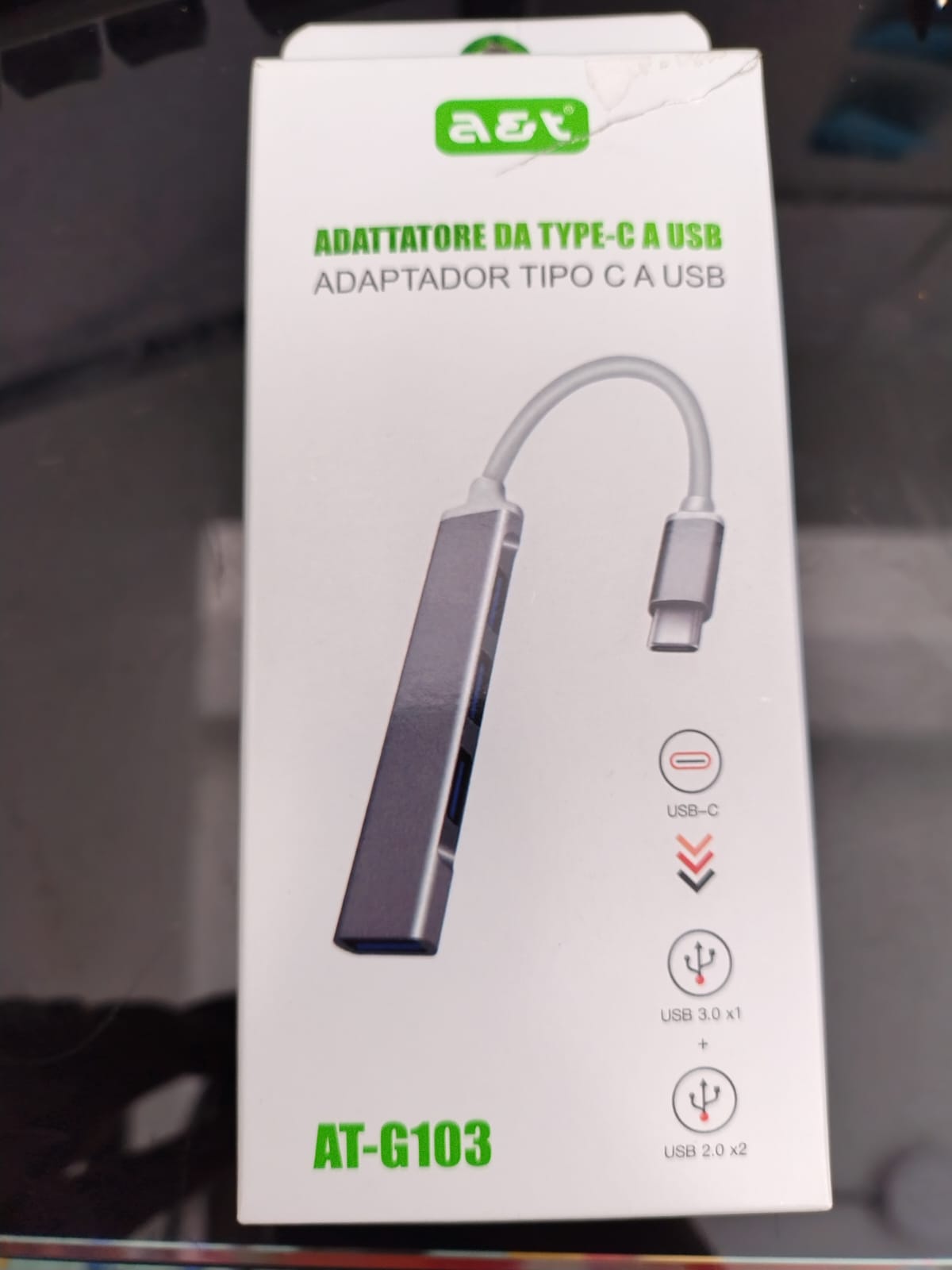 Adaptador tipo C a USB
