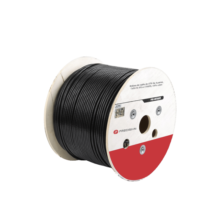 Bobina de cable de UTP de 4 pares Cat5e