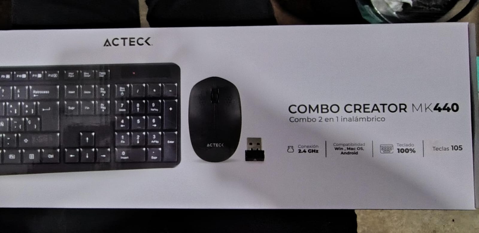 Combo Creator MK440 combo 2 en 1 inalambrico