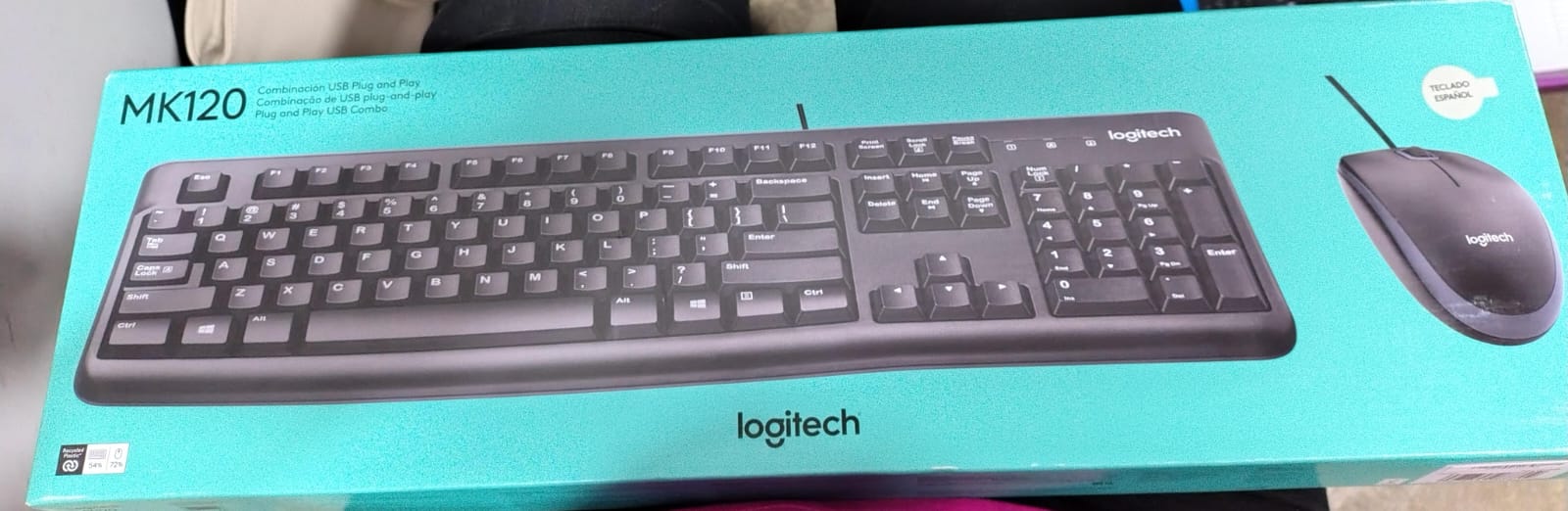 Teclado Mouse MK120
