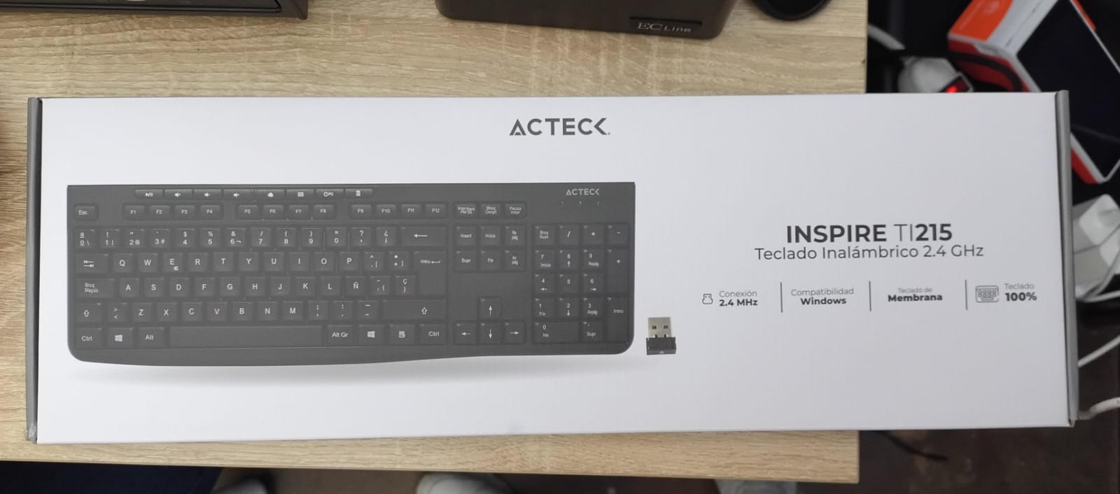 Teclado Inalambrico 2.4 GHz