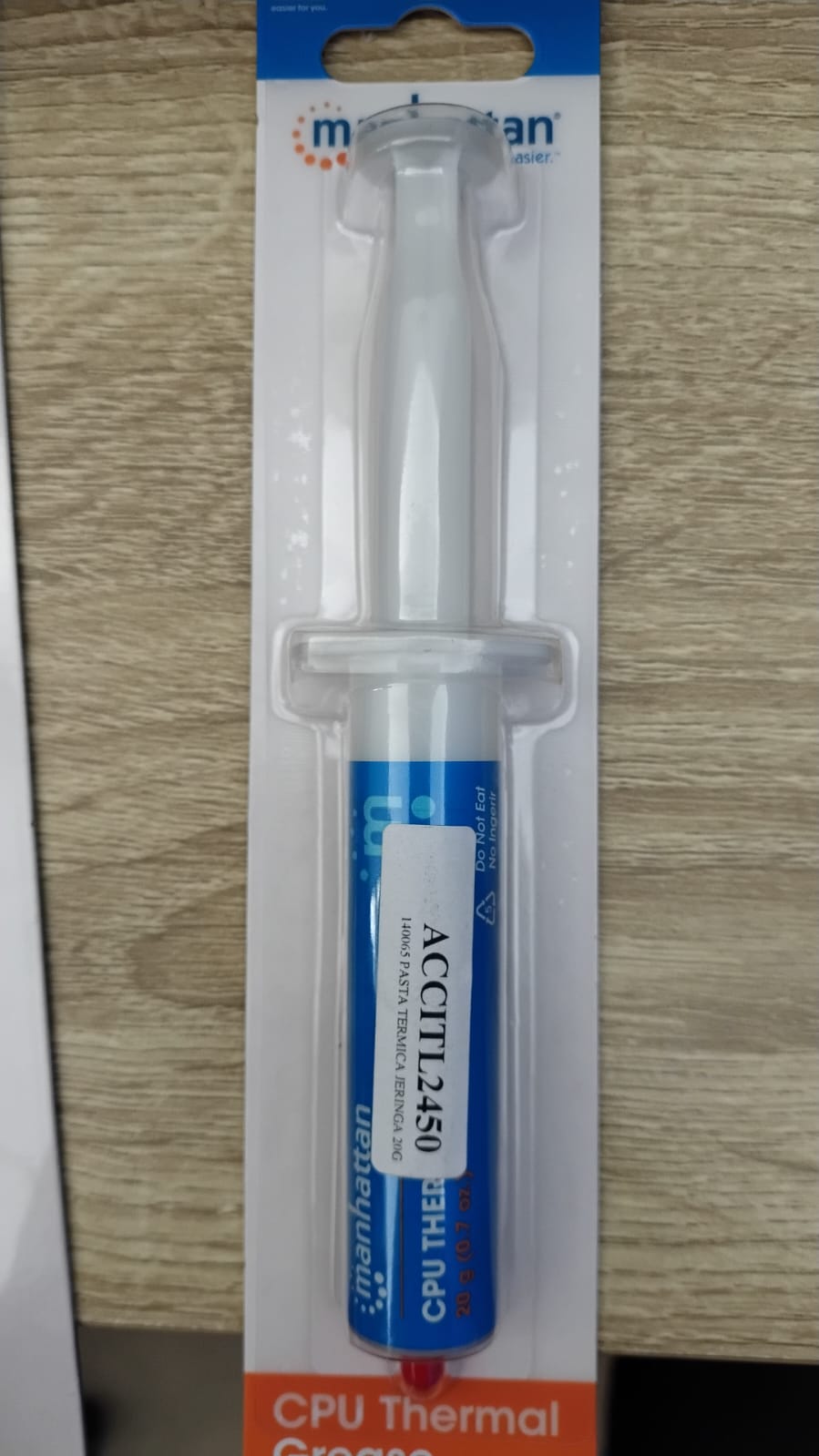 Pasta termica jeringa 20 mg