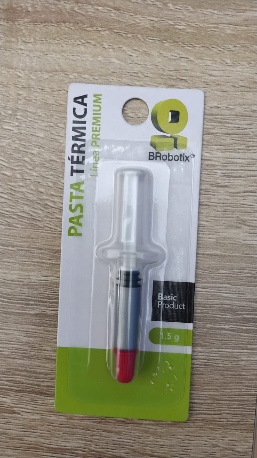 Pasta termica jeringa 1.5 mg BRobotix