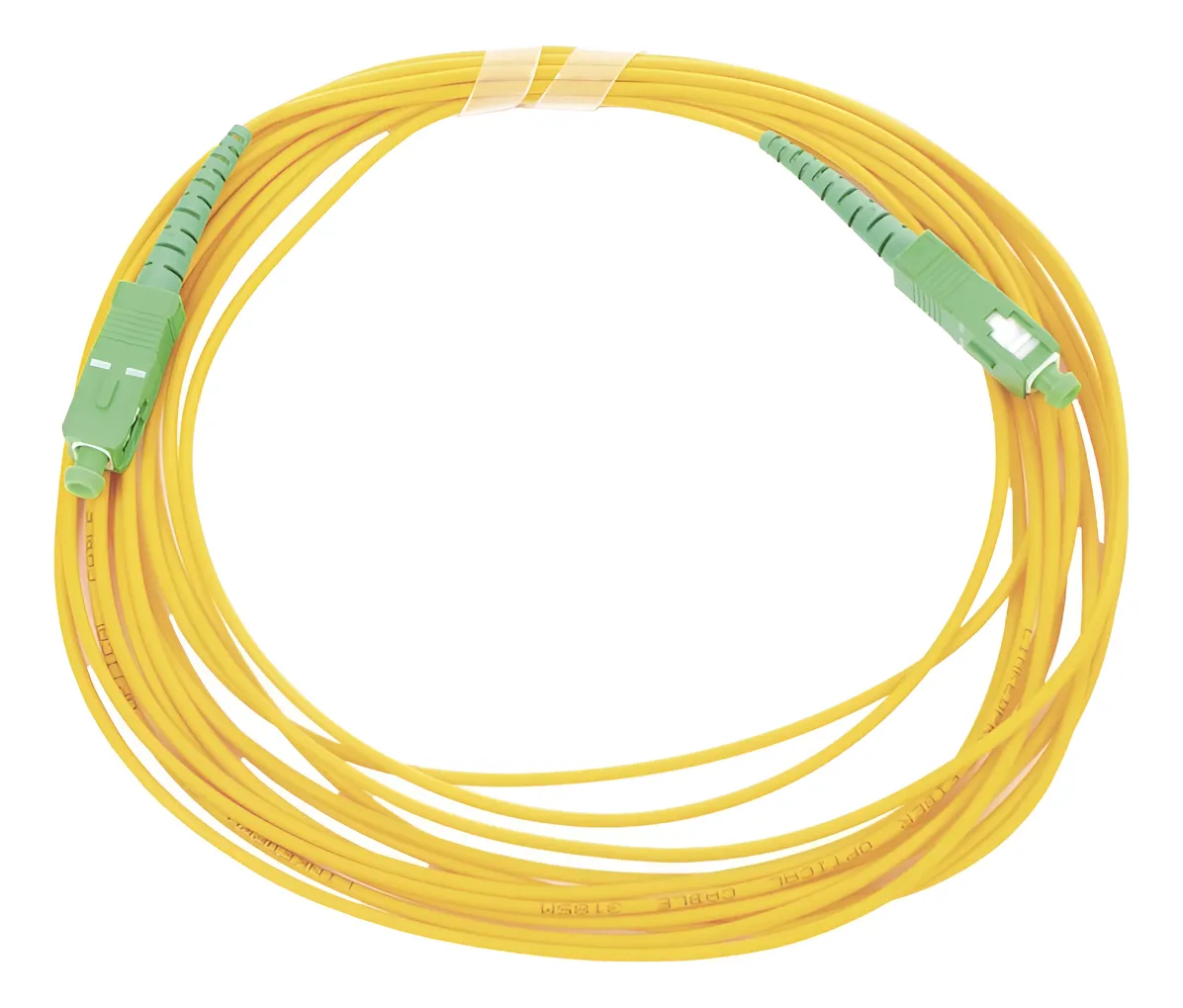 Jumper de fibra óptica SC/APC a SC/APC