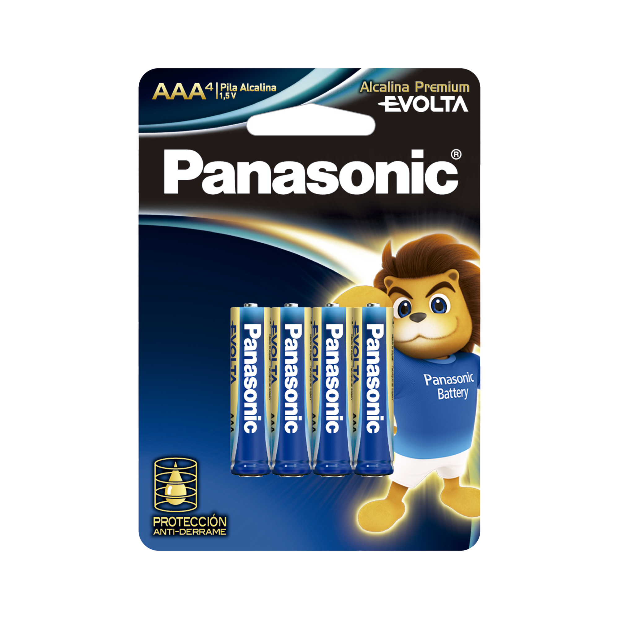 Bateria Alcalina Panasonic AAA (No recargable)
