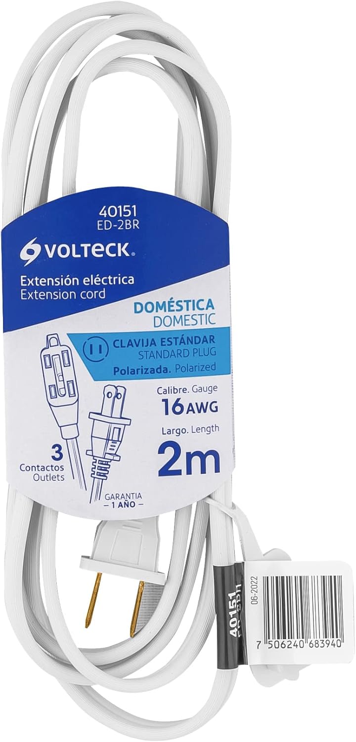 Extension domestica Blanca 2m