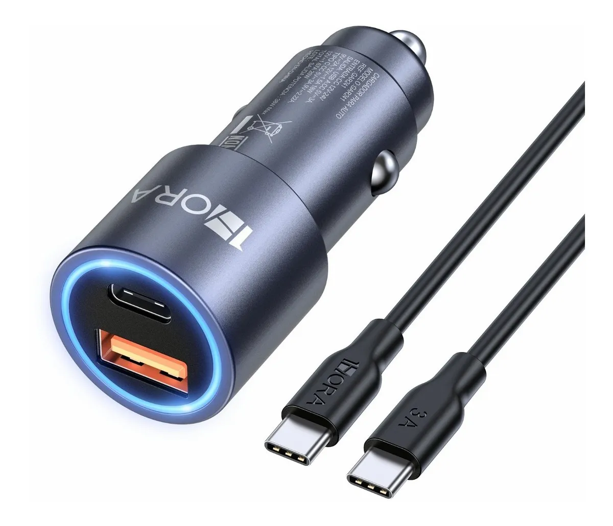 Cargador para Auto Carro 38W