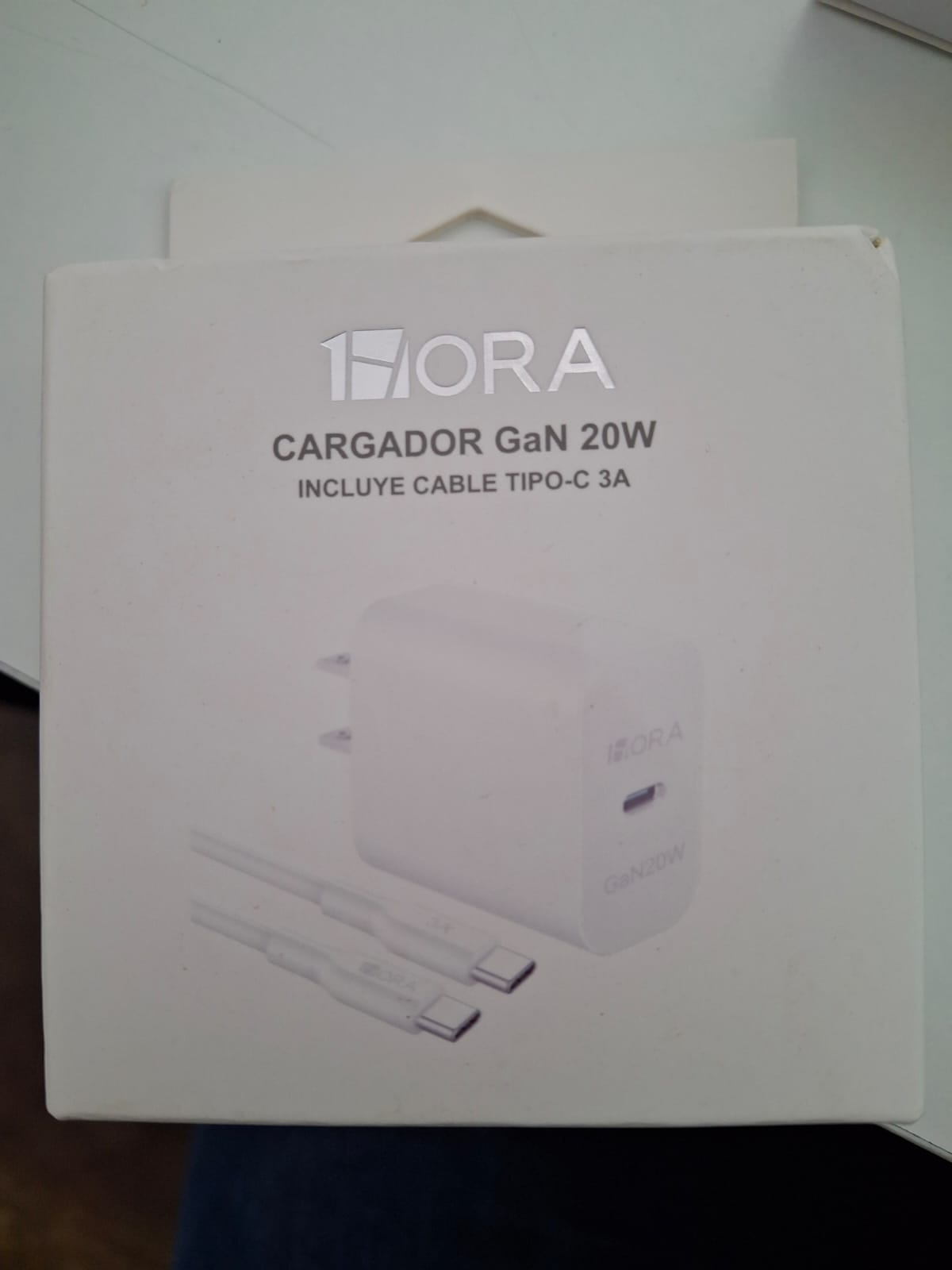 Cargador tipo C 1Hora