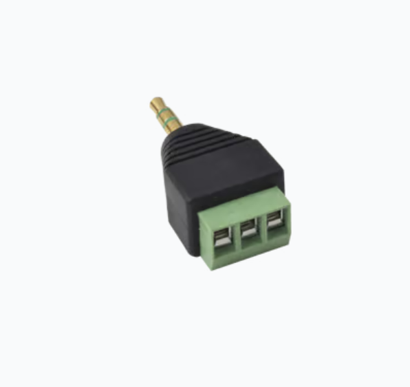 Adaptador para Audio y Video de 3.5 mm con Terminal Atornillable