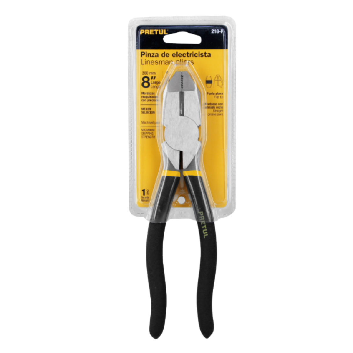 PINZA INDUSTRIAL P/ELECTRICISTA 8'
