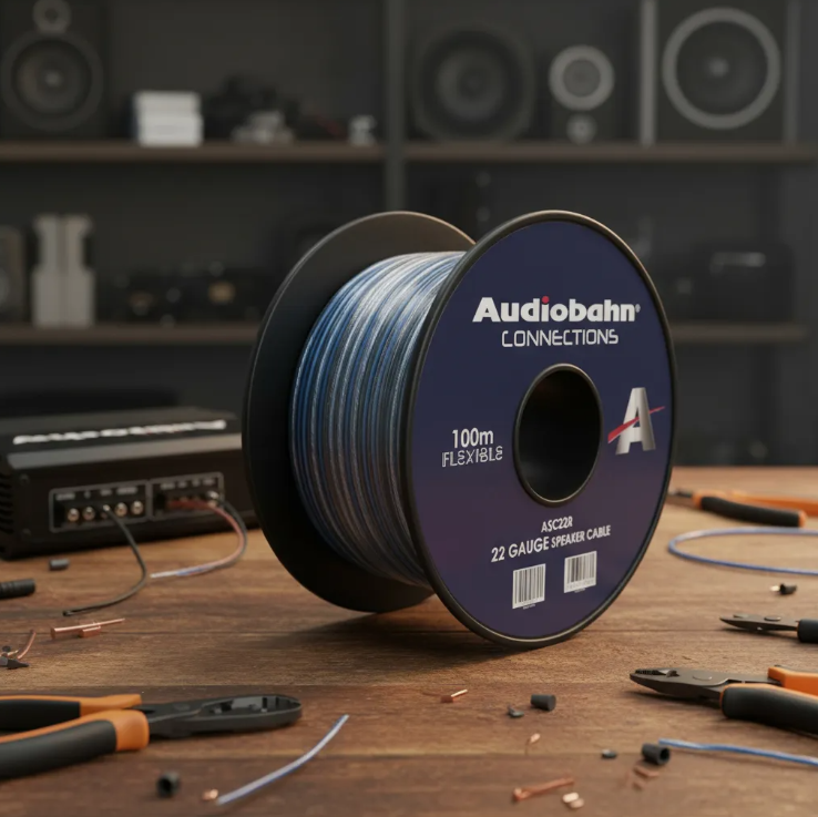 Cable para bocina Audiobahn calibre 12 por metro