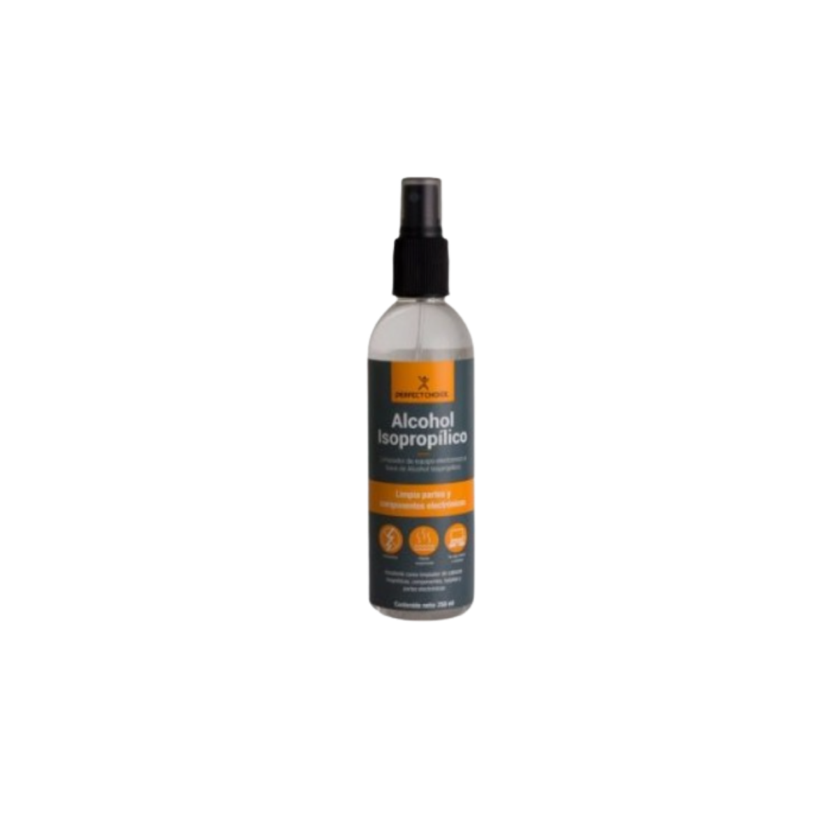 Limpiador de Alcohol Isopropílico PERFECT CHOICE 250ml