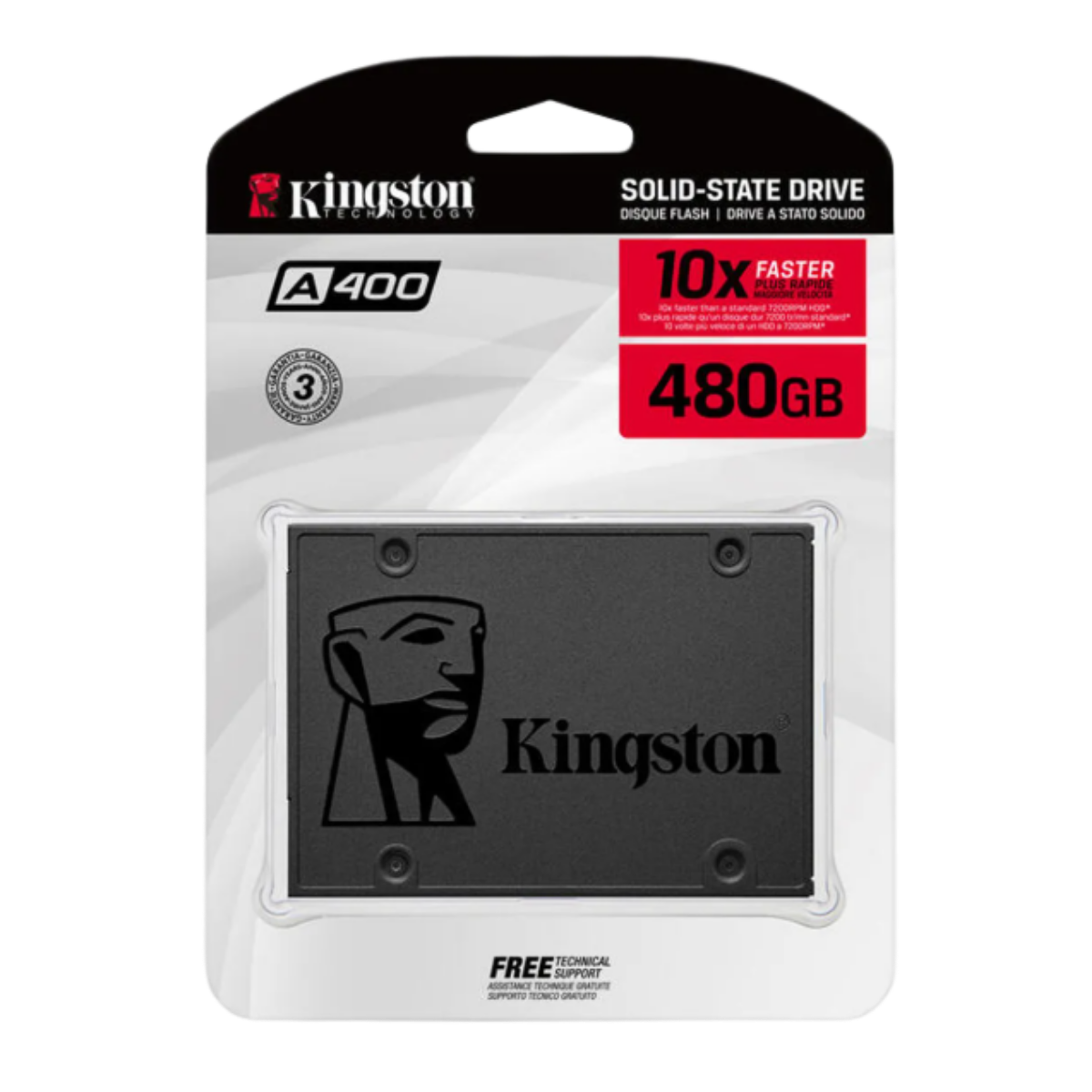 SSD UNIDAD DE ESTADO SOLIDO KINGSTON S44480 480GB SATA3 2.5 R. 500MB/S W.450MB/S