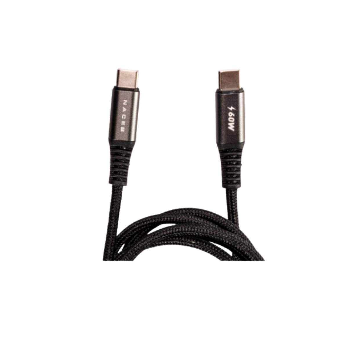 NACEB CABLE TIPO-C AC 60W 1M NA-0140
