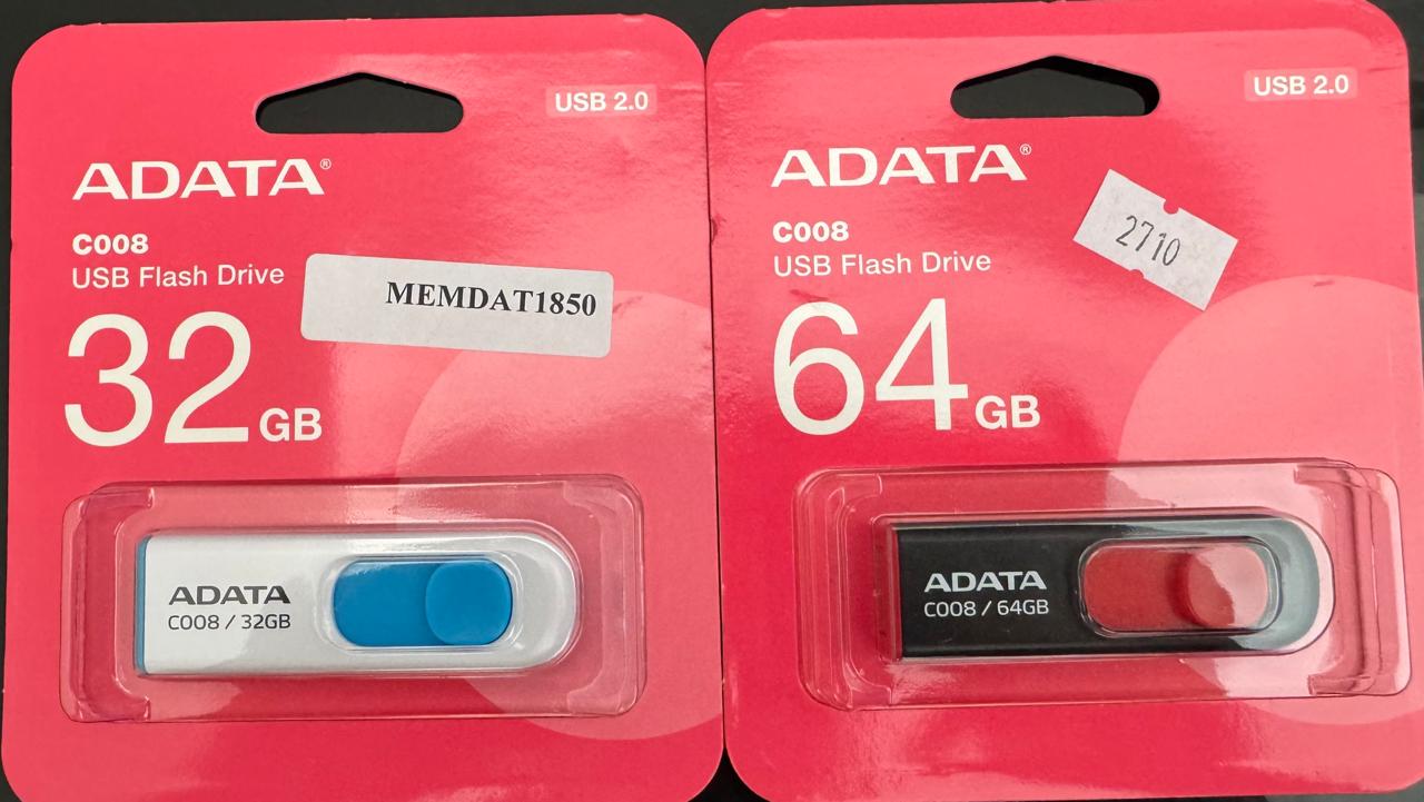 Memoria Usb ADATA 2.0 COO8