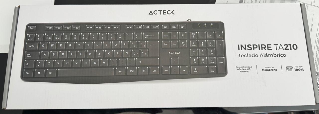Teclado INSPIRE TA210