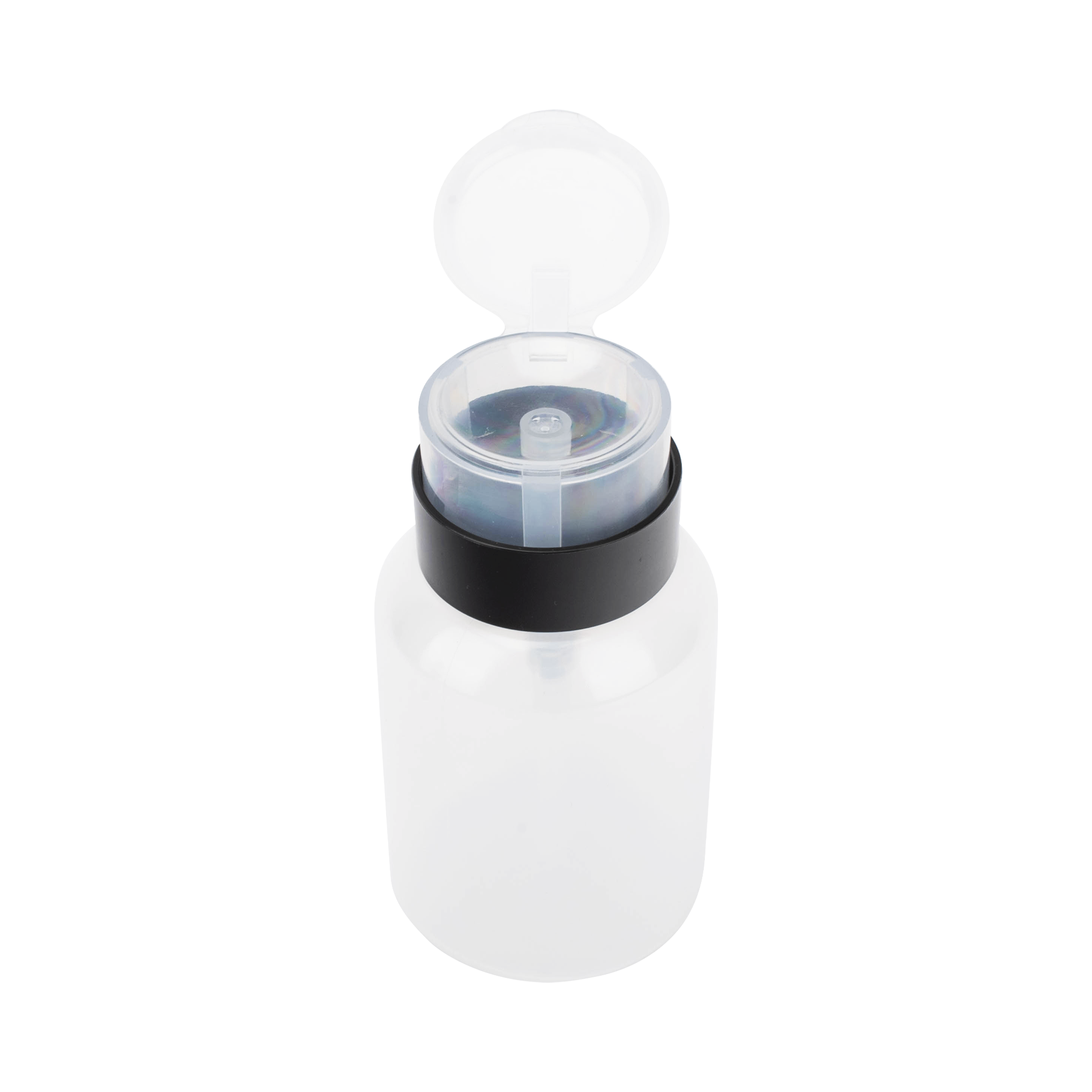 Botella Dispensadora de Alcohol, Capacidad 200 ml