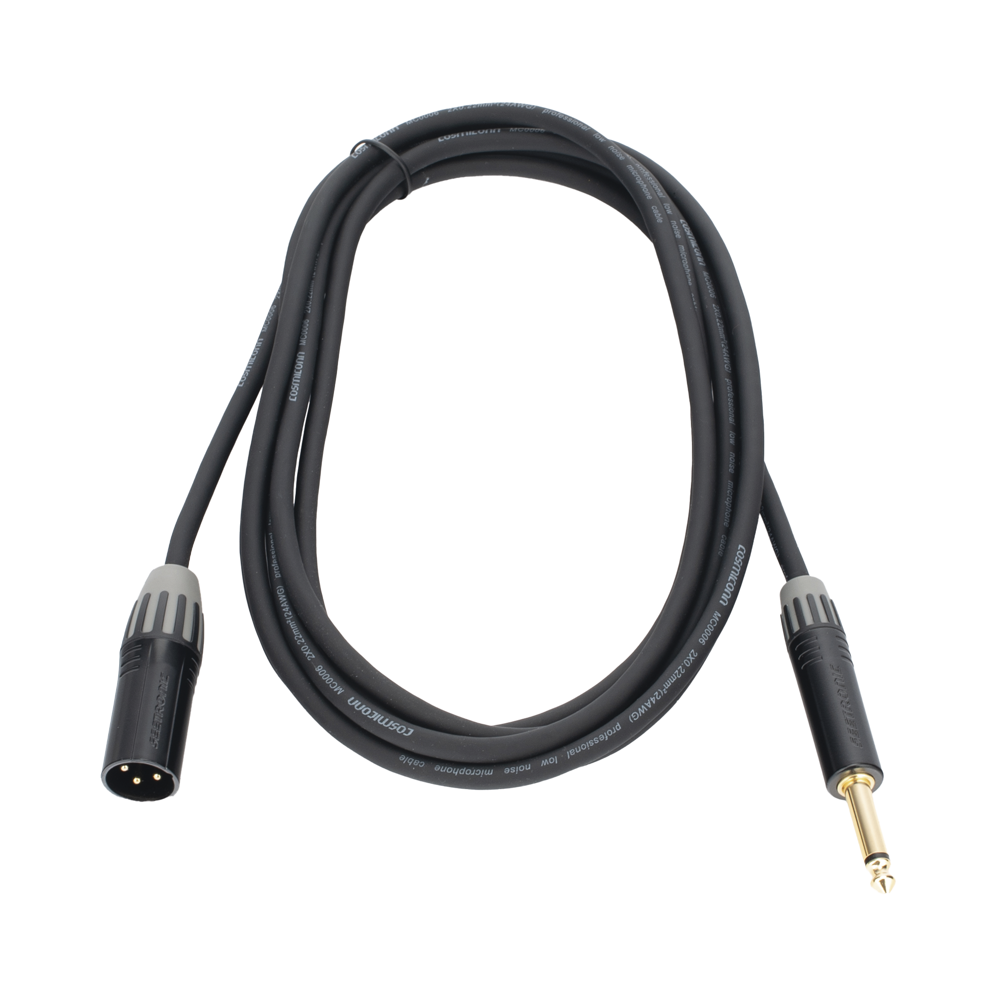 Cable de Audio | XLR 3 Polos Macho a Plug 1/4 in mono