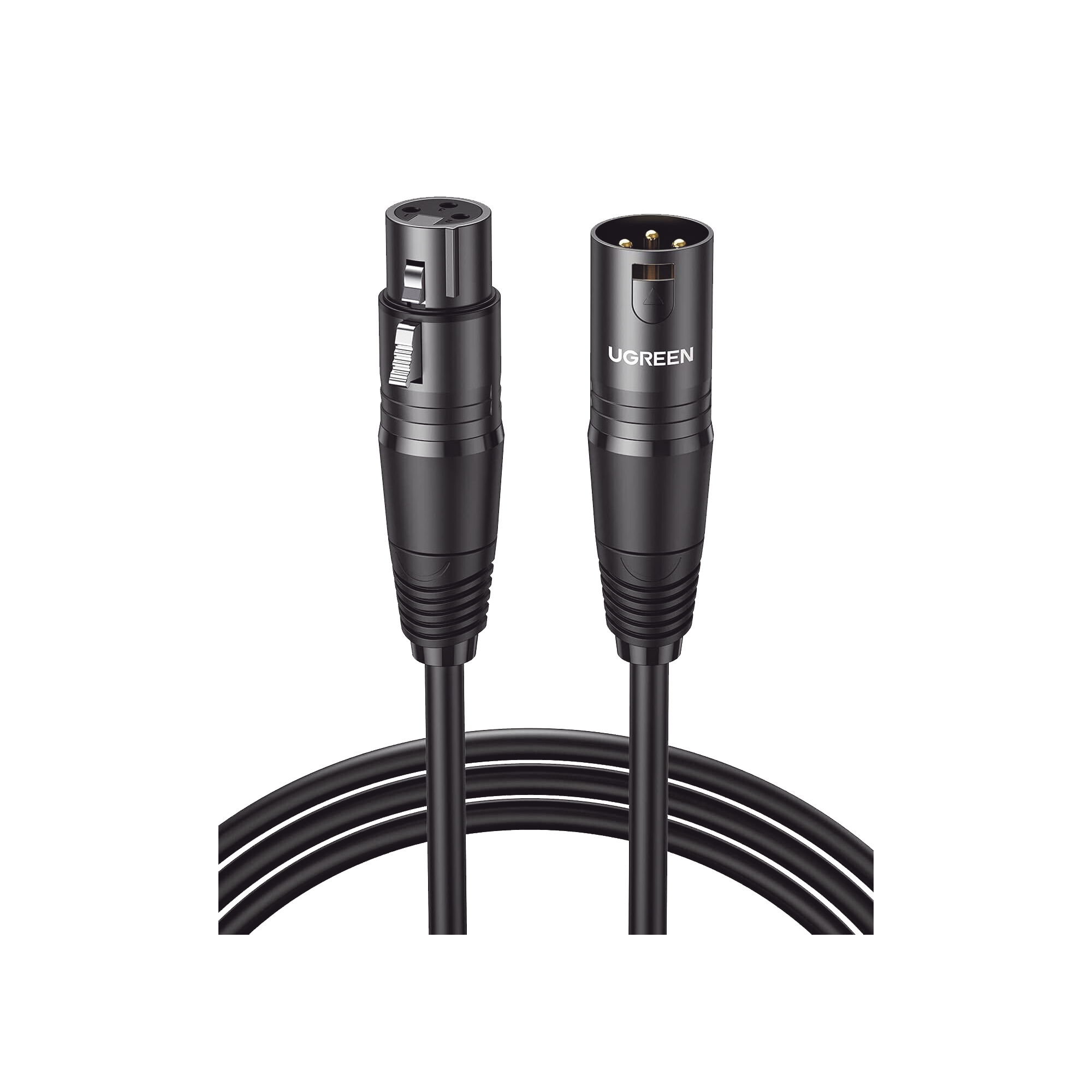 Cable para Micrófono XLR Tipo Canon Macho a Hembra / 10 Metros / Plug & Play / Antiinterferencias / Triple Blindaje / Alta Calidad