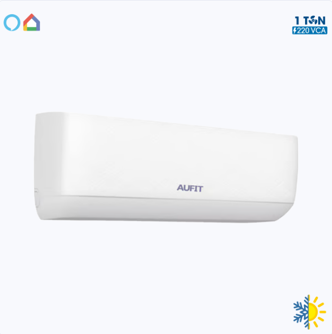 Minisplit WiFi inverter / SEER 17 / 12,000 BTUs ( 1 TON ) / R32 / Frío y Calor / 220 Vca / Filtro de Salud / Compatible con Alexa y Google Home