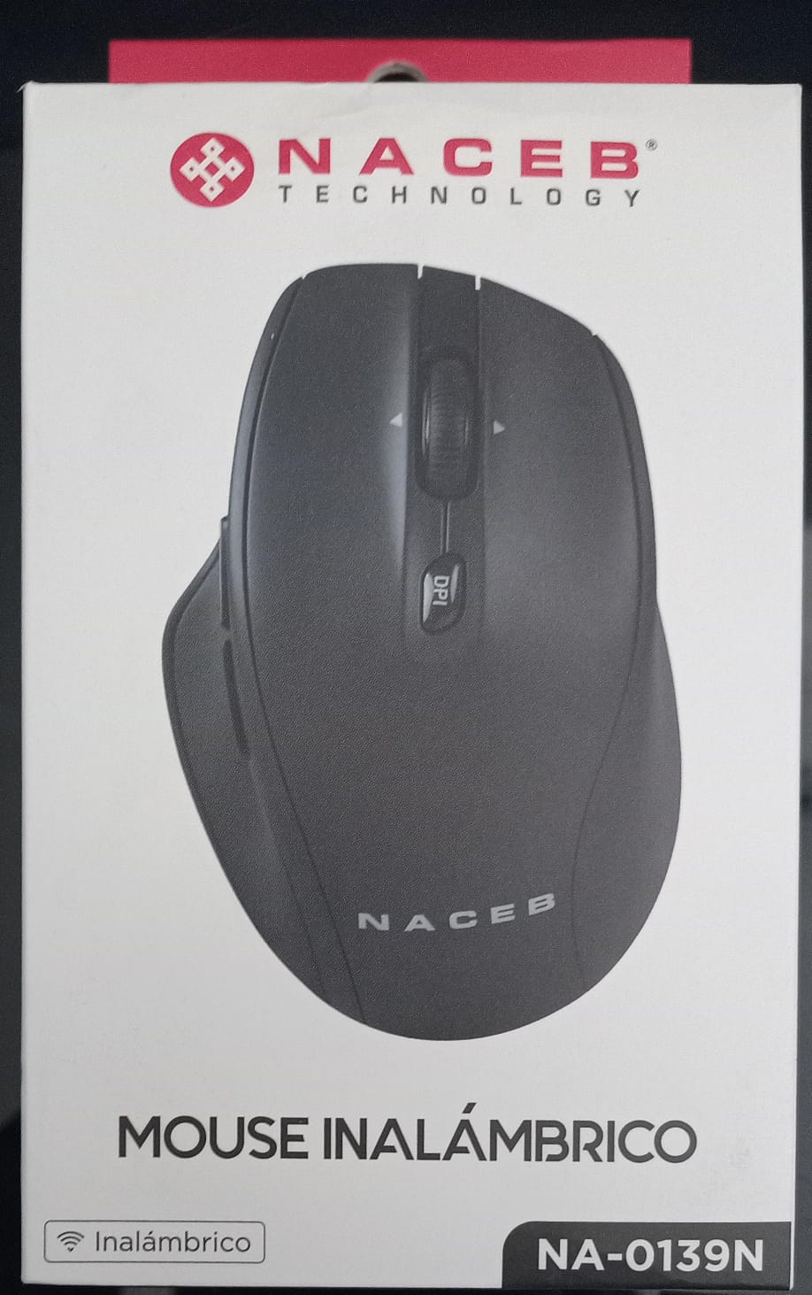 Mouse Inalambrico color Negro