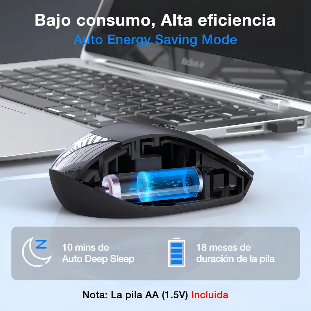 MOUSE INALAMBRICO 1 HORA RAT001
