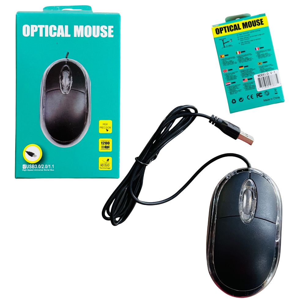 MOUSE ALAMBRICO V-1