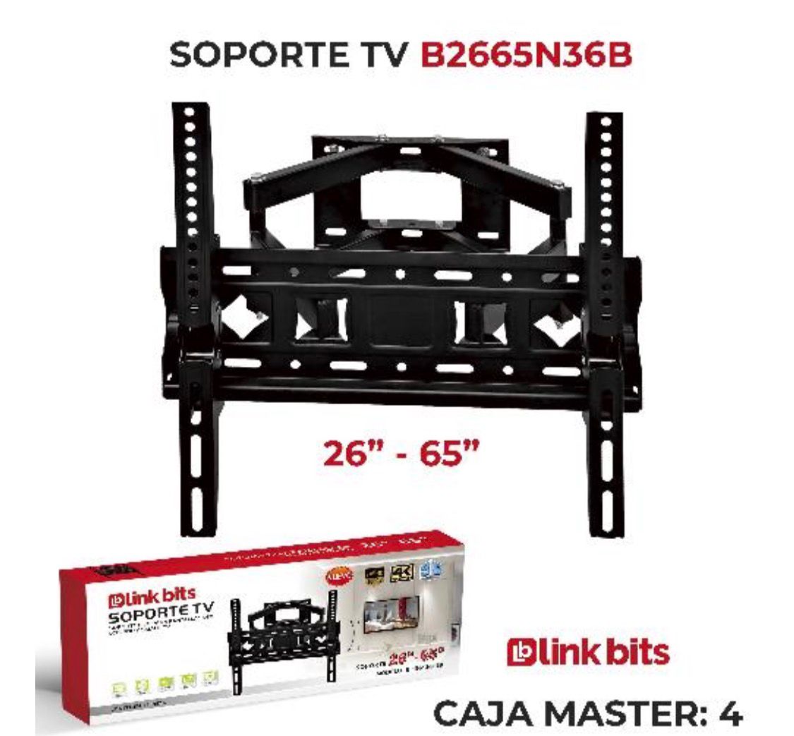 SOPORTE BRAZO "26-65" B2665N36B