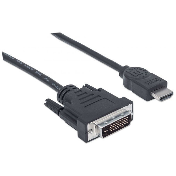 Cable video HDMI a DVI 1.8 mtrs