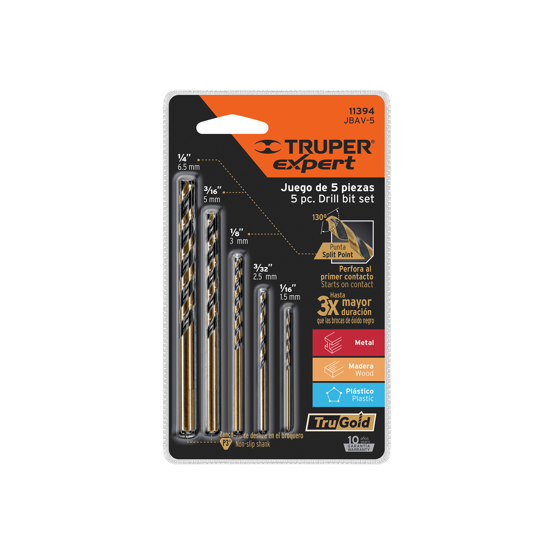 brocas HSS para metal "por pieza"