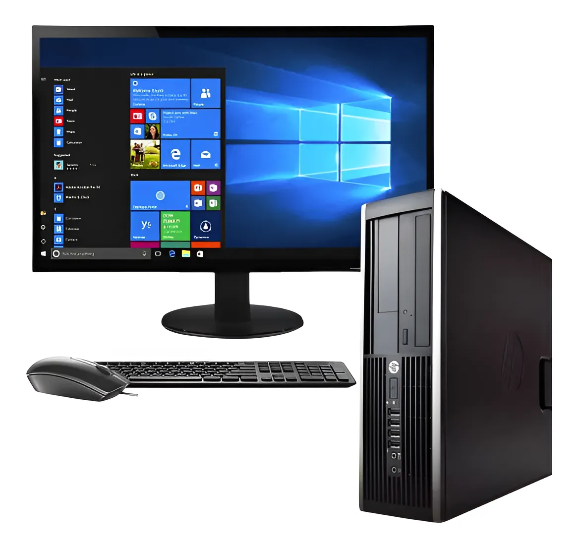 PC Intel I5 16gb Ram 500gb Hdd Lcd 19 Wifi