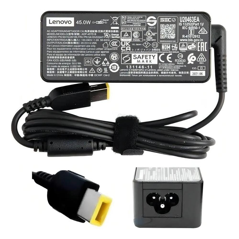CARGADOR LAPTOP LENOVO PUNTA CUADRADA