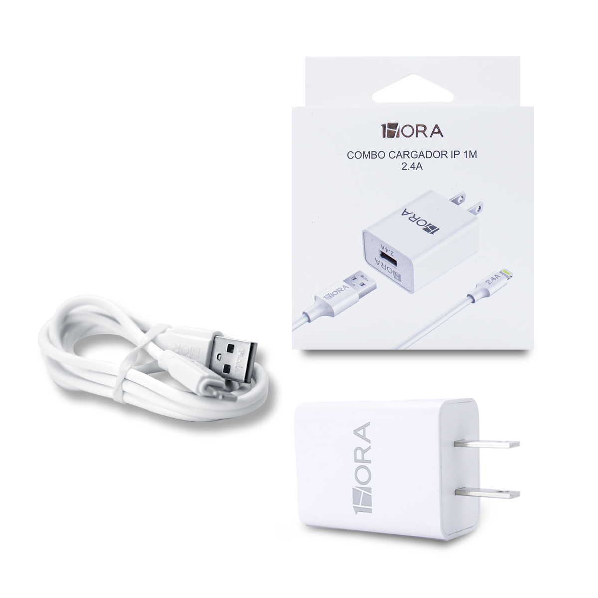 CARGADOR IPHONE 1 HORA GAR143