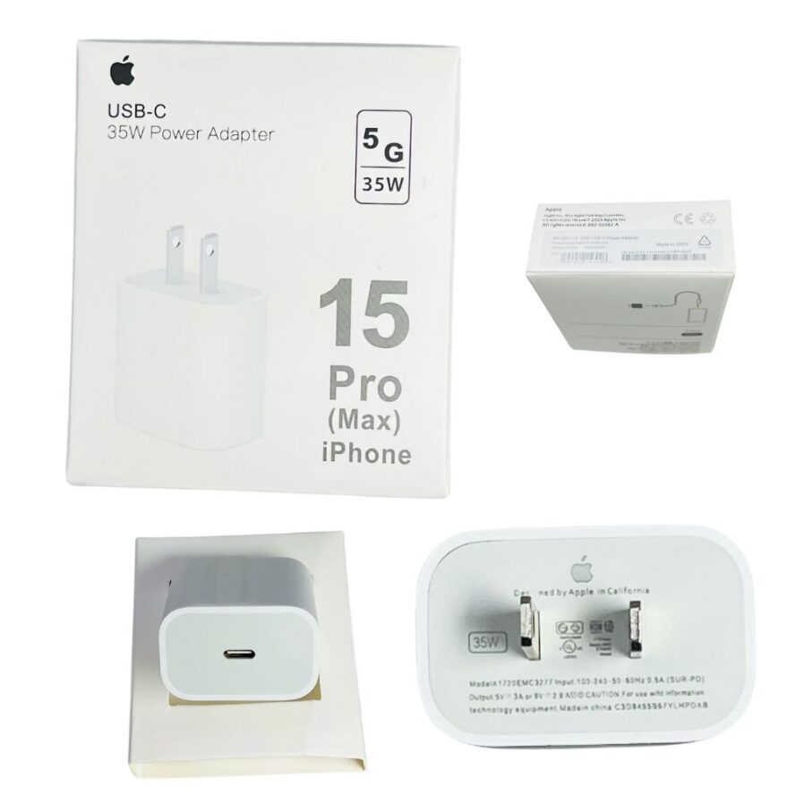 CUBO IPHONE 12 SALIDA A TIPO C 35W