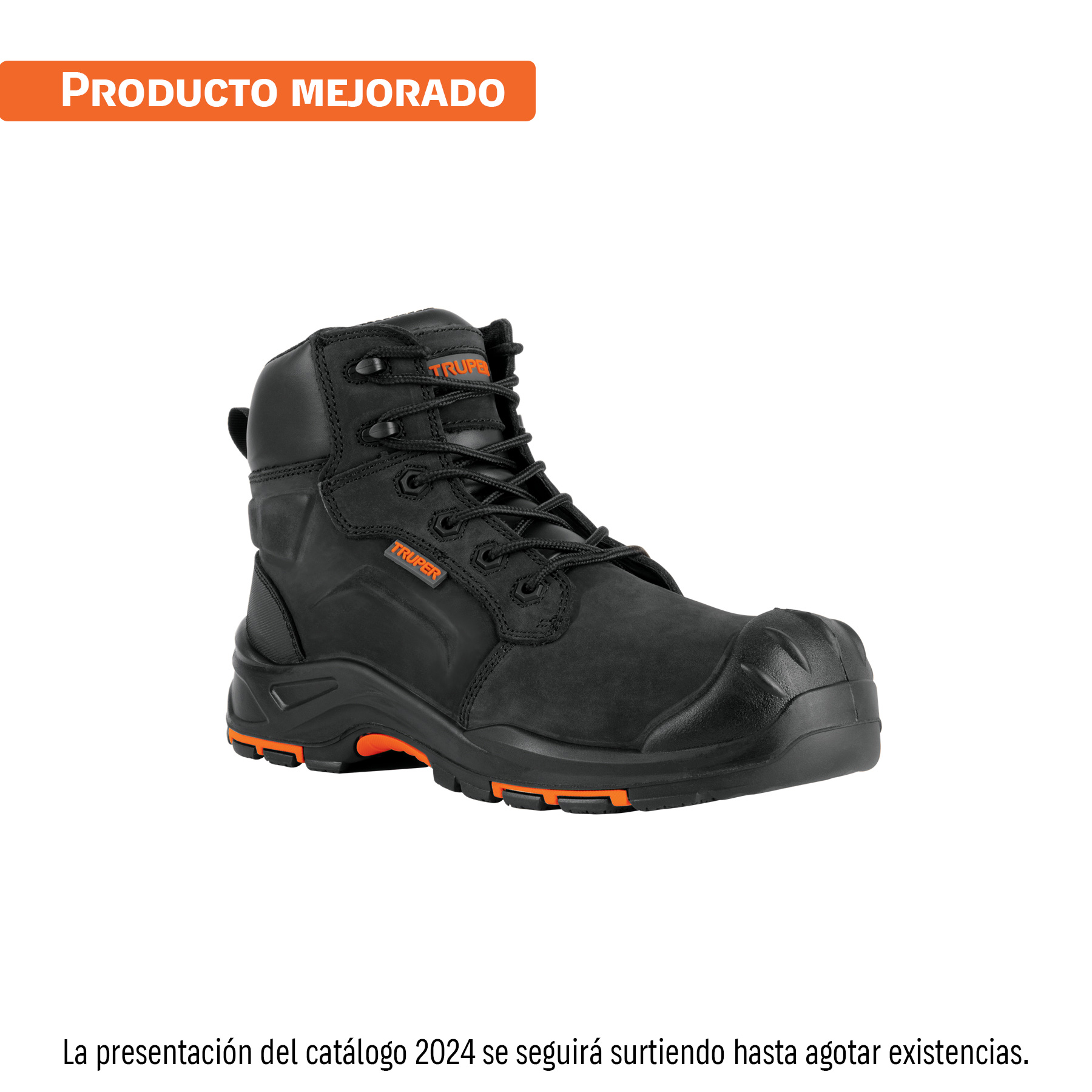 Bota de seguridad negra, 28 casquillo de aramida