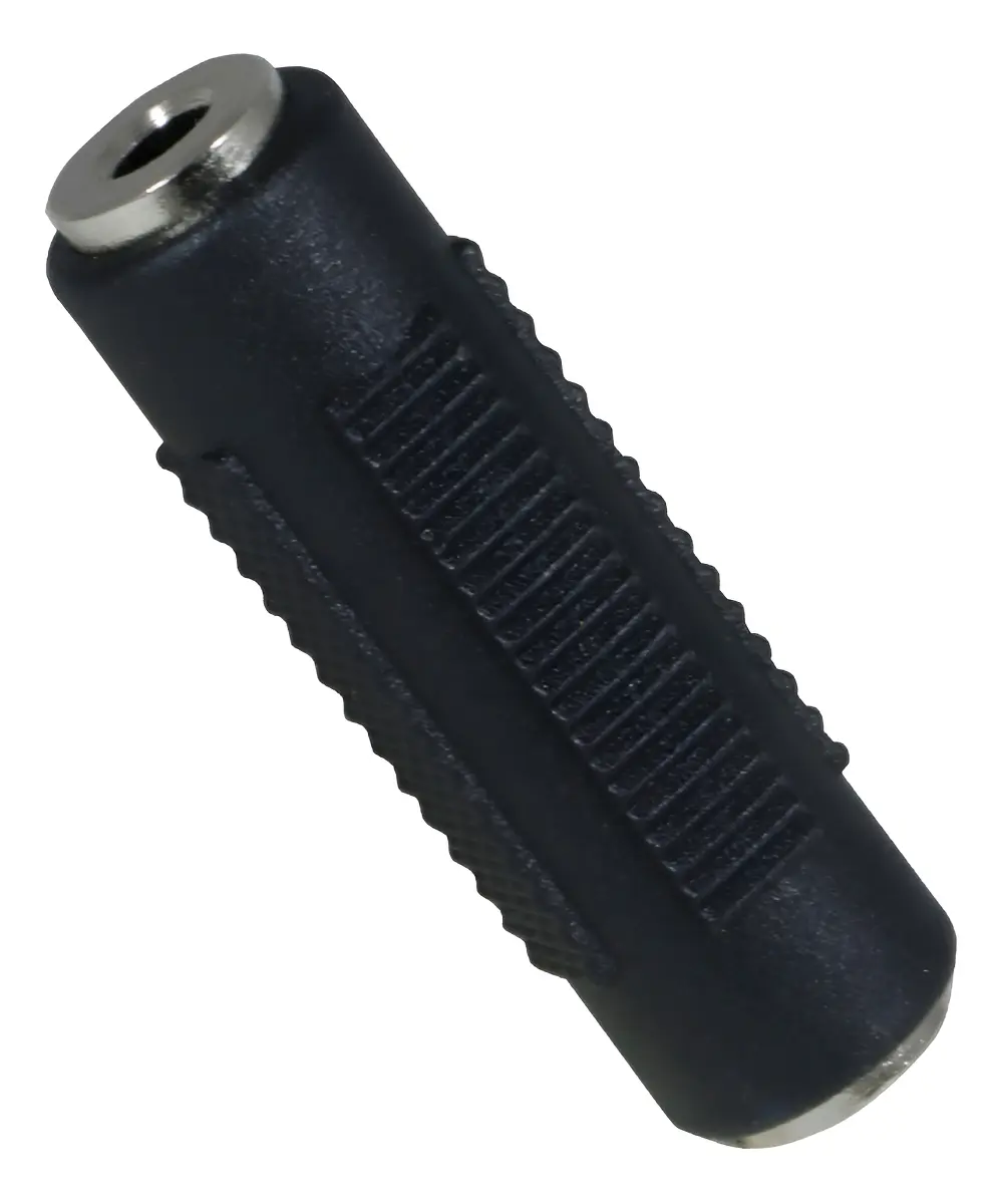 Cople Conector Adaptador Auxiliar 3.5mm Jack A Jack Hembra