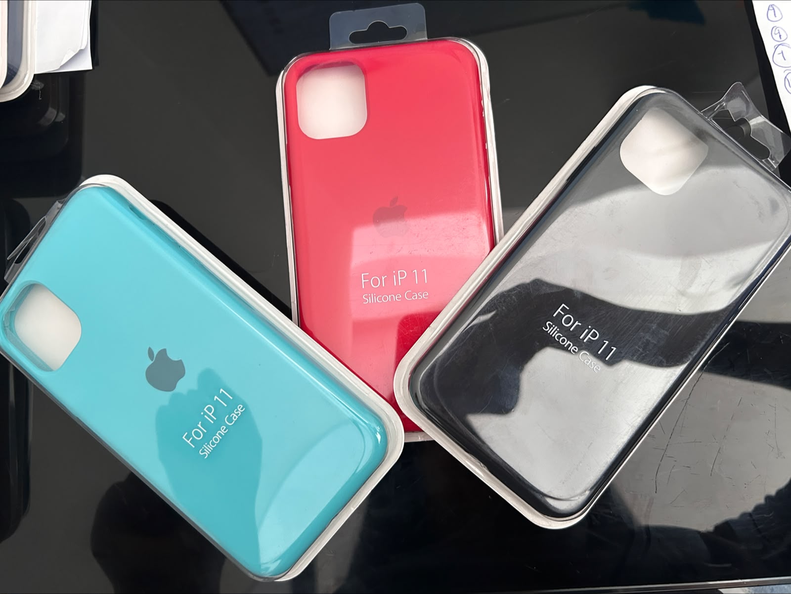 fundas de silicón For iPhone 11