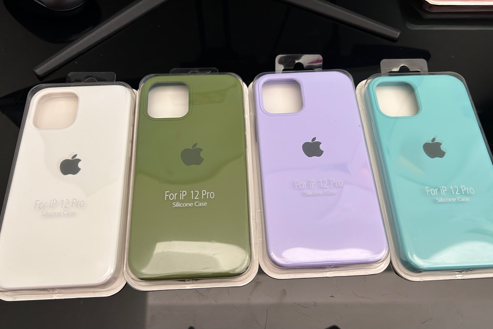 fundas de silicón For iPhone 12 Pro