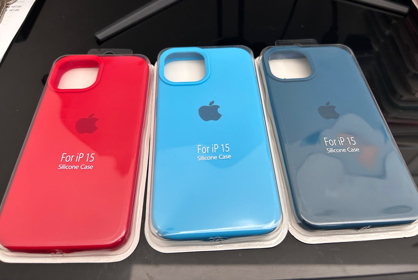 fundas de silicón For iPhone 15