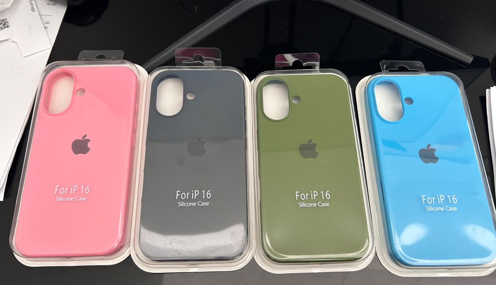 fundas de silicón For iPhone 16
