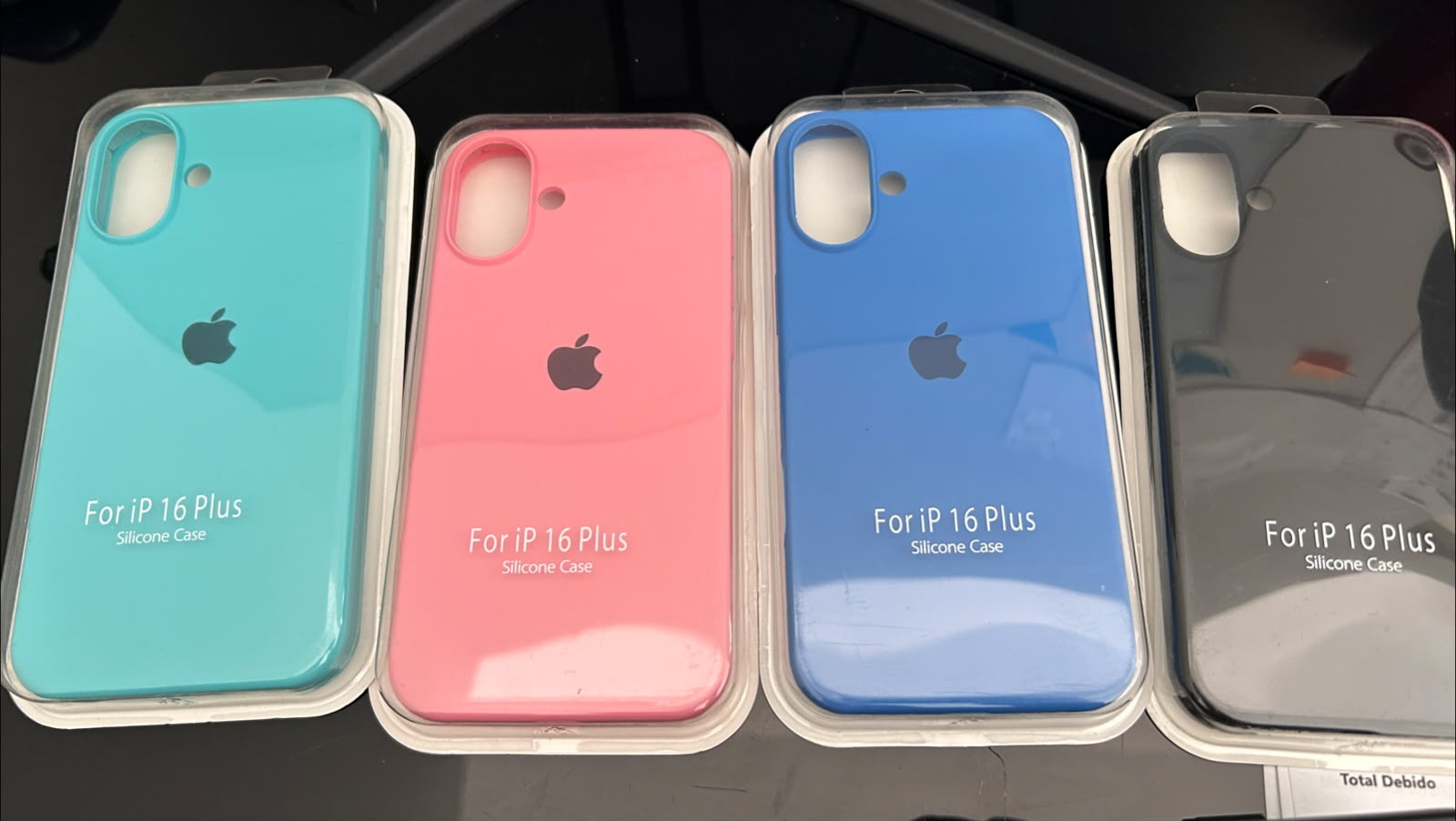 fundas de silicón For iPhone 16 Plus