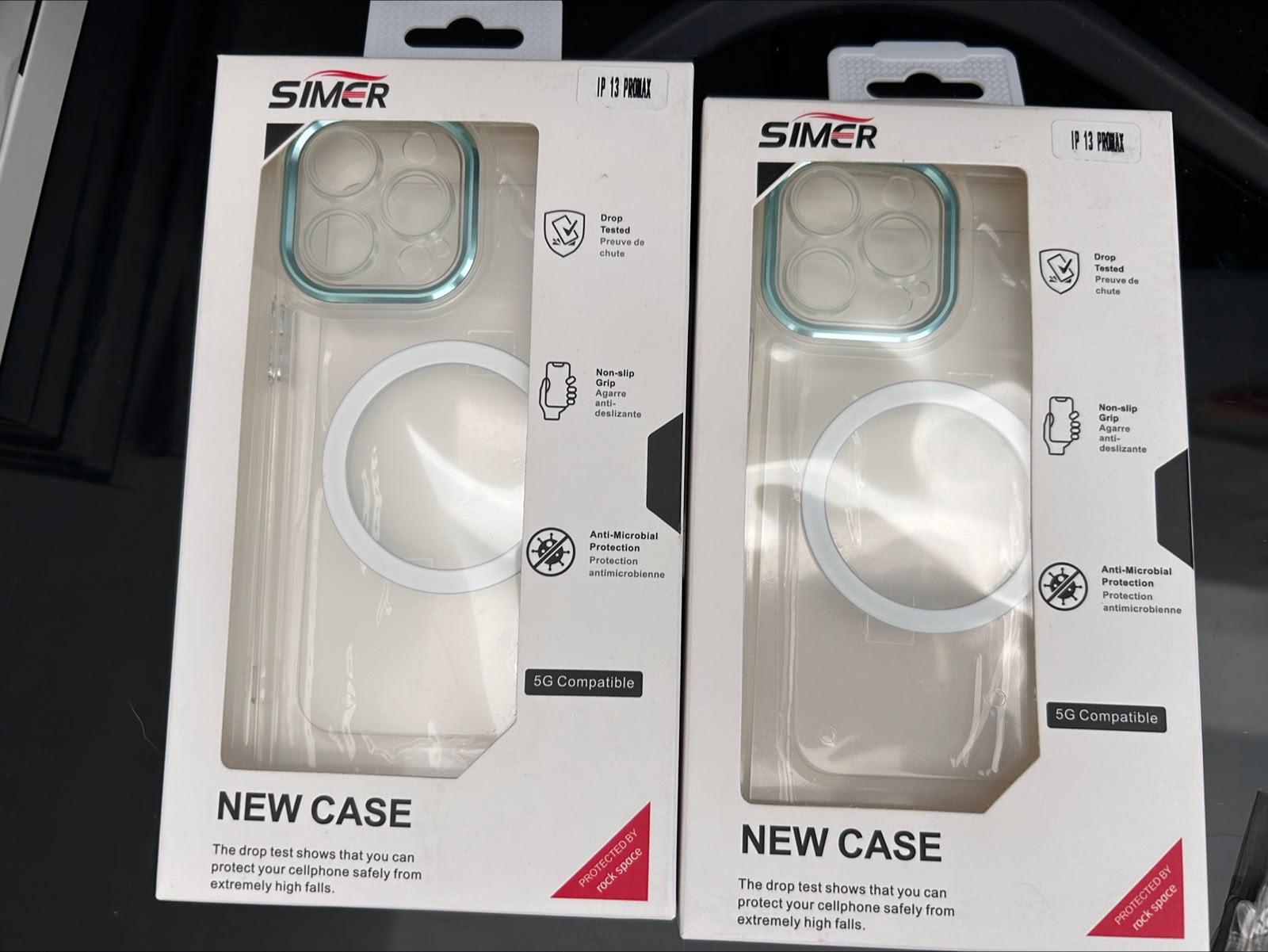 funda de plástico iPhone 13 pro Max