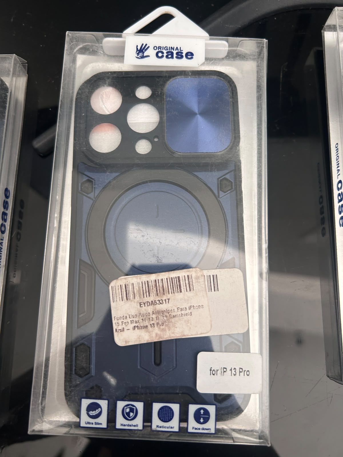 funda de plástico rígida iPhone 13 pro