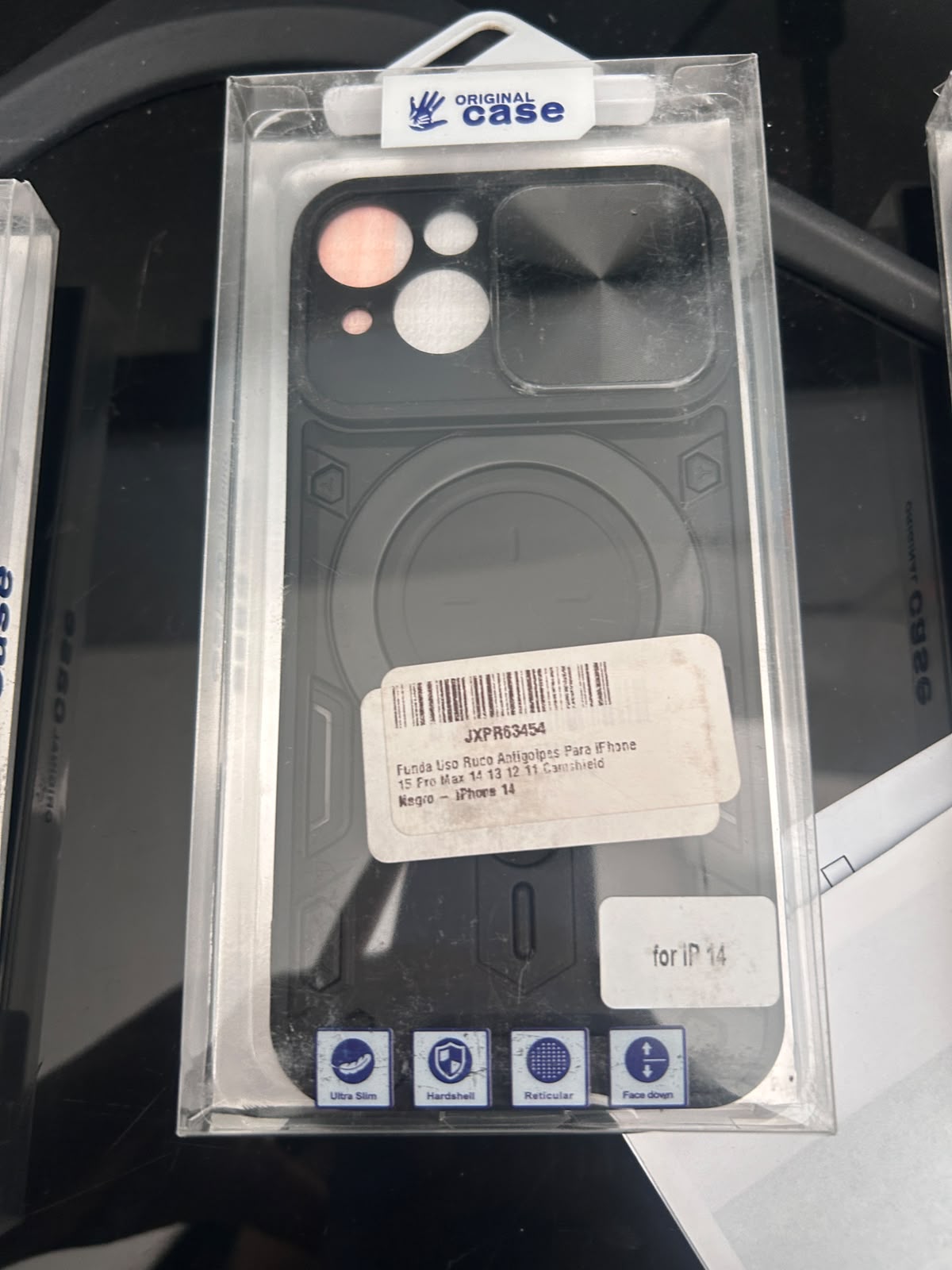funda de plástico rígida iPhone 14