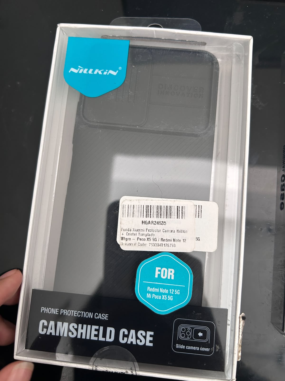 FUNDA DE PLASTICO XIAOMI REDMI NOTE 12