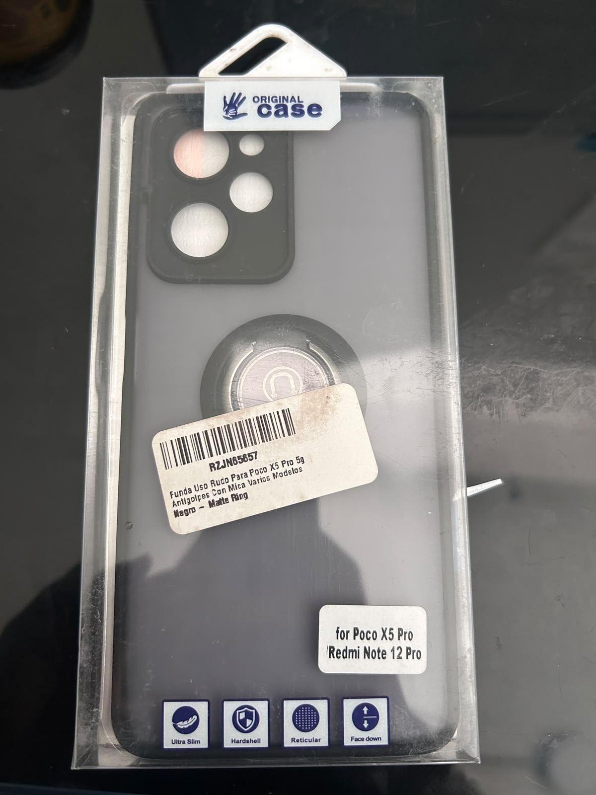 FUNDA DE PLASTICO XIAOMI REDMI X5 PRO 5G
