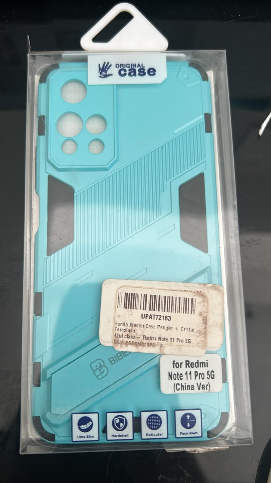FUNDA DE PLASTICO XIAOMI REDMI NOTW 11 PRO 5G