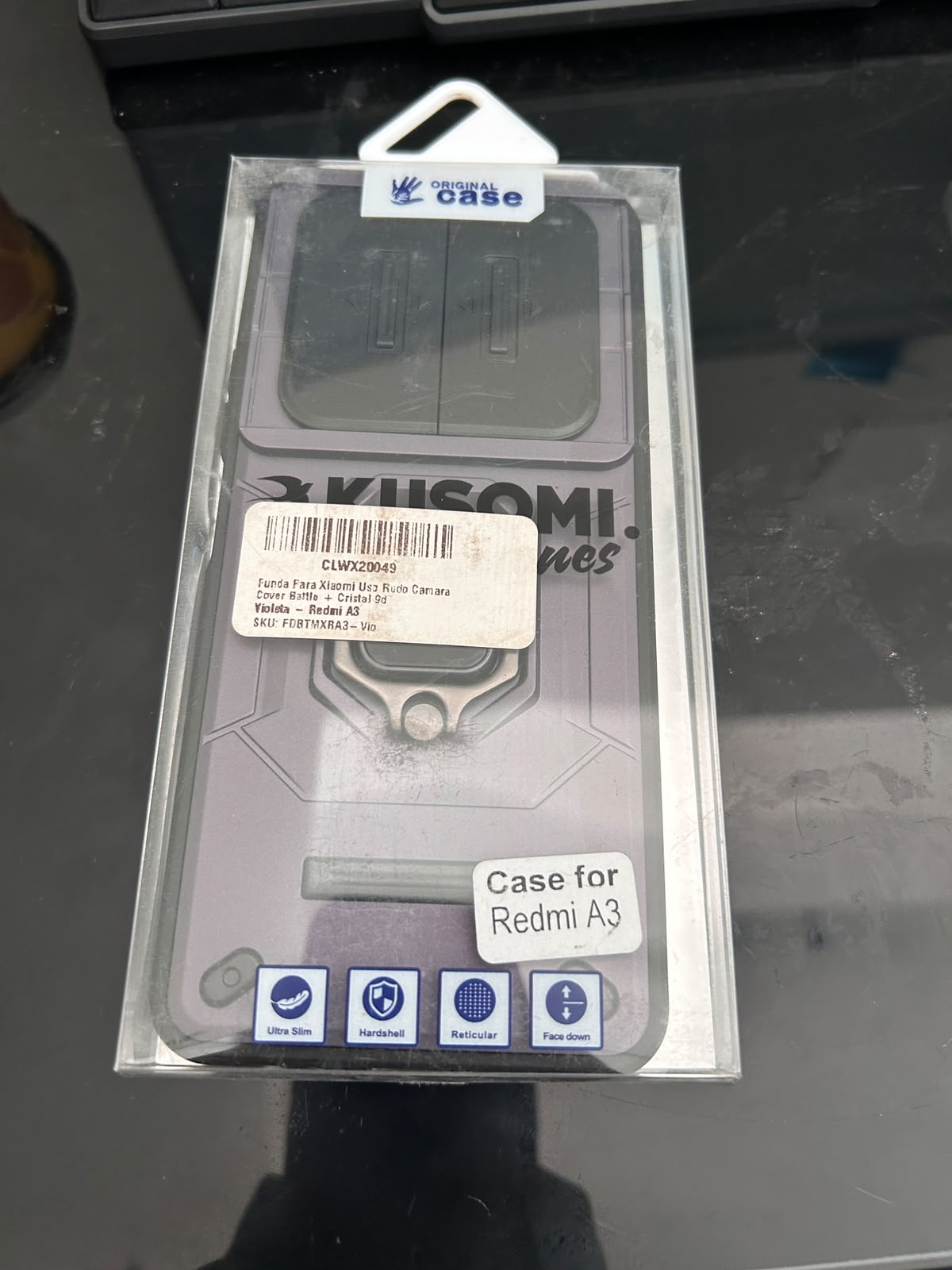 FUNDA DE PLASTICO XIAOMI REDMI A3